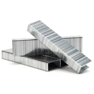 Heavy-duty galvanized staples for high-strength fastening