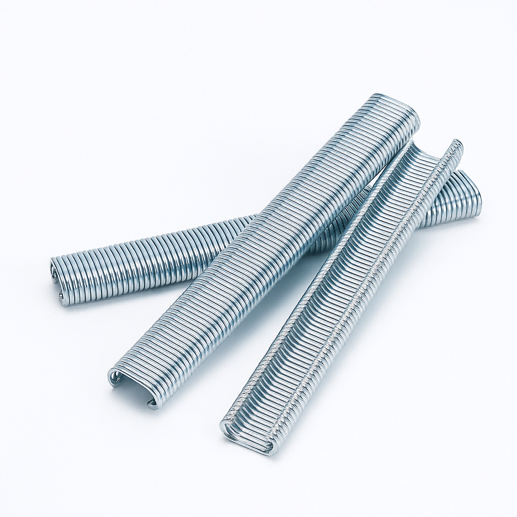 High-quality C hog rings manufactured for fencing, upholstery, and packaging applications with excellent strength and durability.