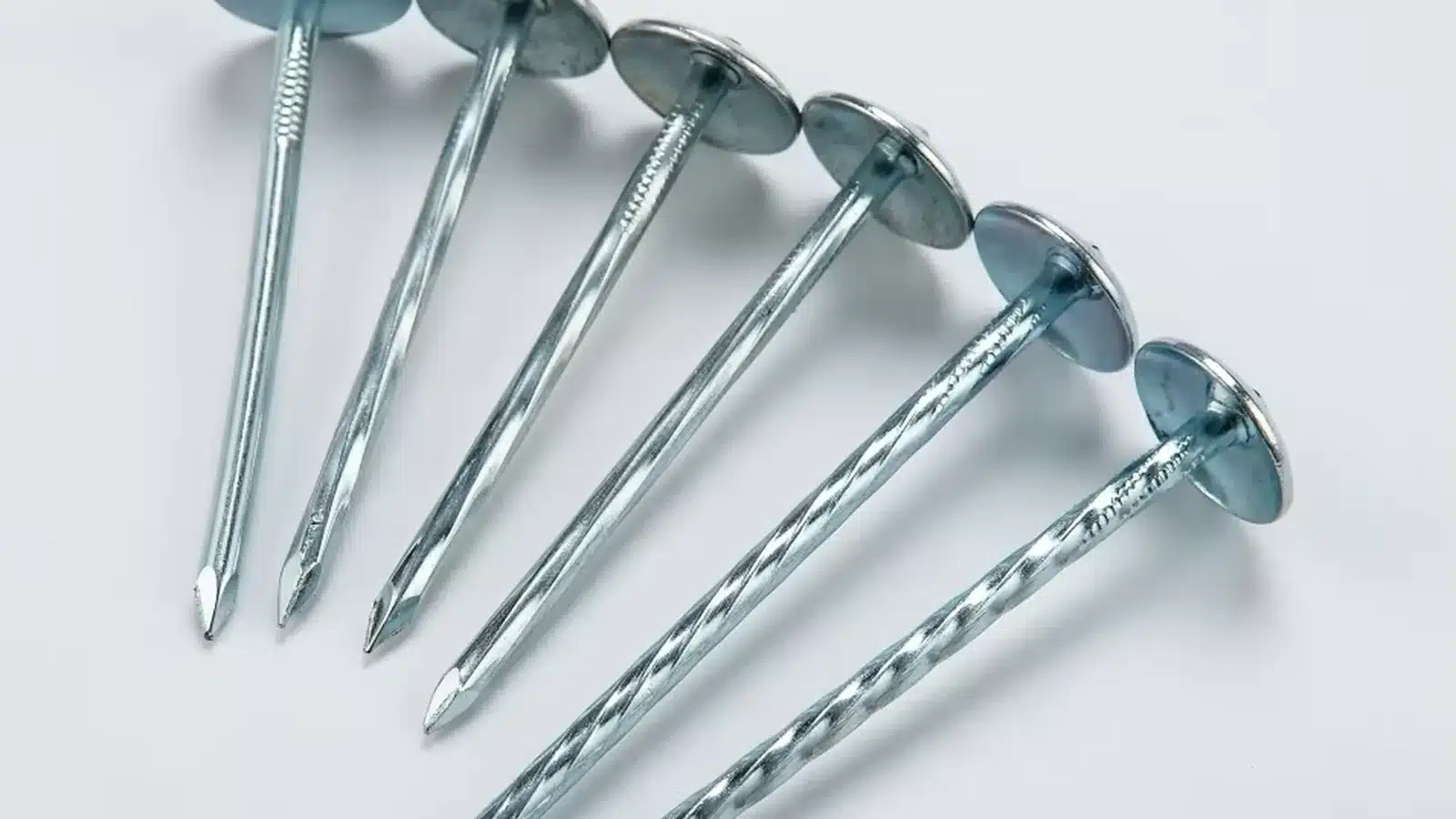 Galvanized umbrella roofing nail product reference